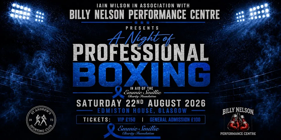 A Night of Professional Boxing in aid of Emmie Smillie Charity Foundation at Edmiston House