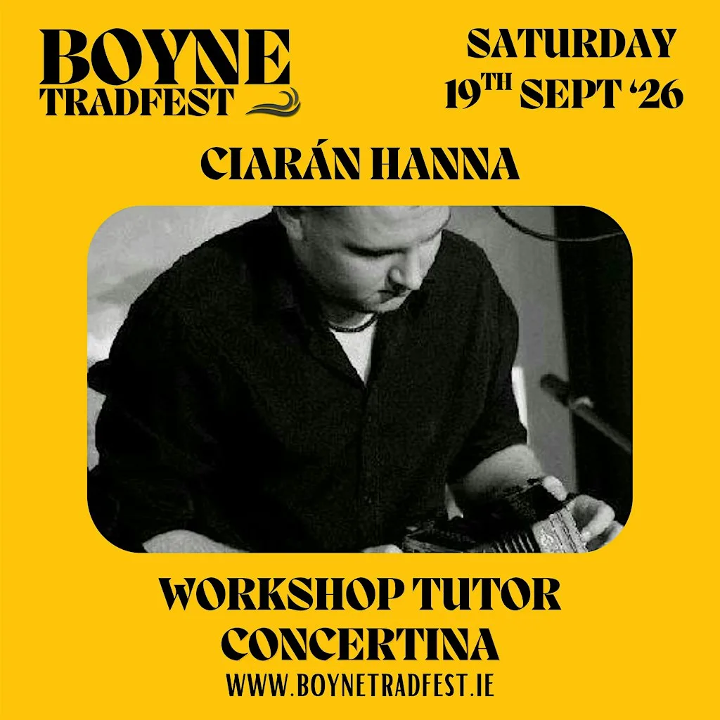 Concertina Workshop - Ciarán Hanna at St Oliver's Community College (A92 D766)
