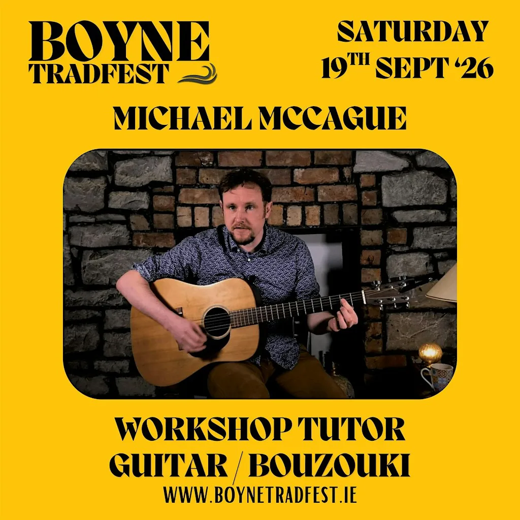 Guitar/Bouzouki Workshop - Michael McCague at St Oliver's Community College (A92 D766)