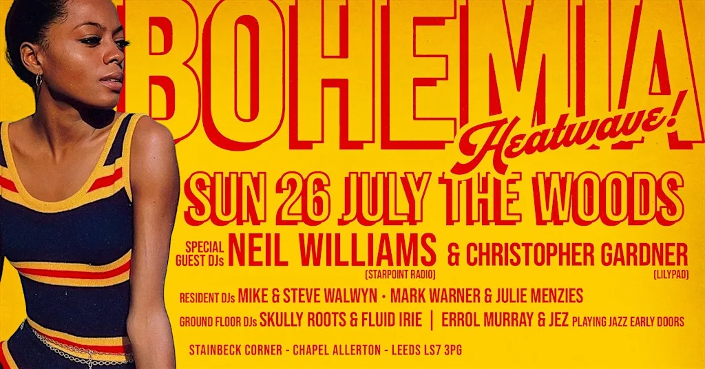 Bohemia at the Woods at The Woods, Leeds