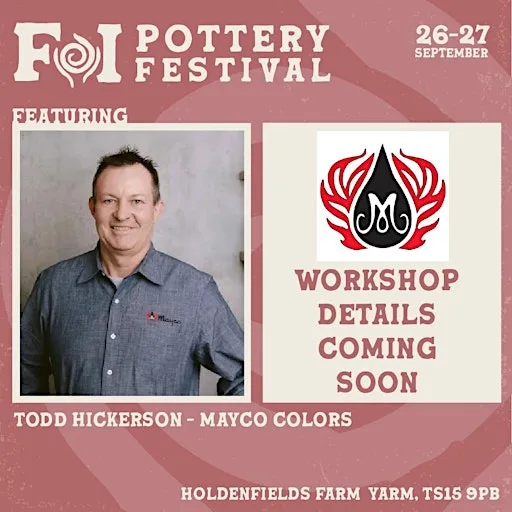 Mayco Workshop-Fired and Inspired Sept27 13:00pm at Hutchinson Hobbs Farm Shop & Butchers