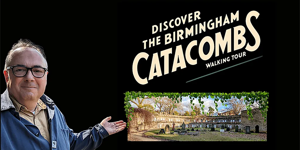Discover the Birmingham catacombs walking tour at Jewellery Quarter Station Vyse Street