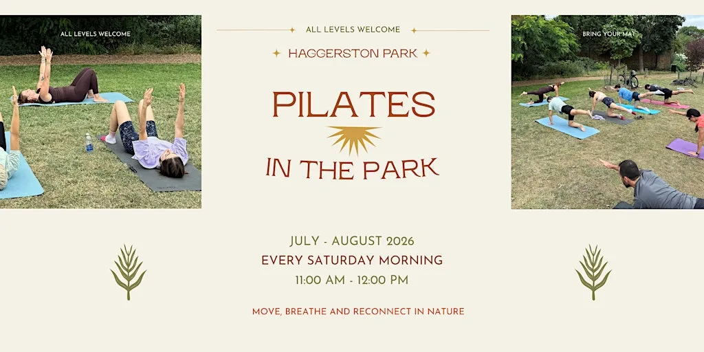 Pilates in Haggerston Park at Parco Haggerston