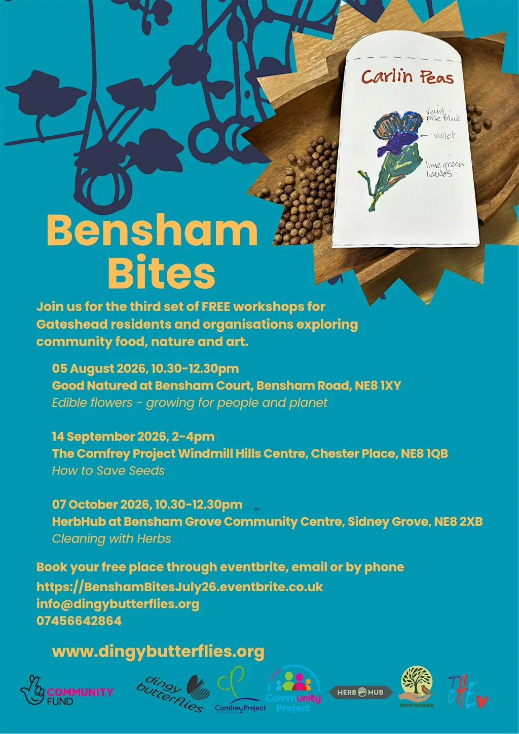 Bensham Bites - August to October 2026