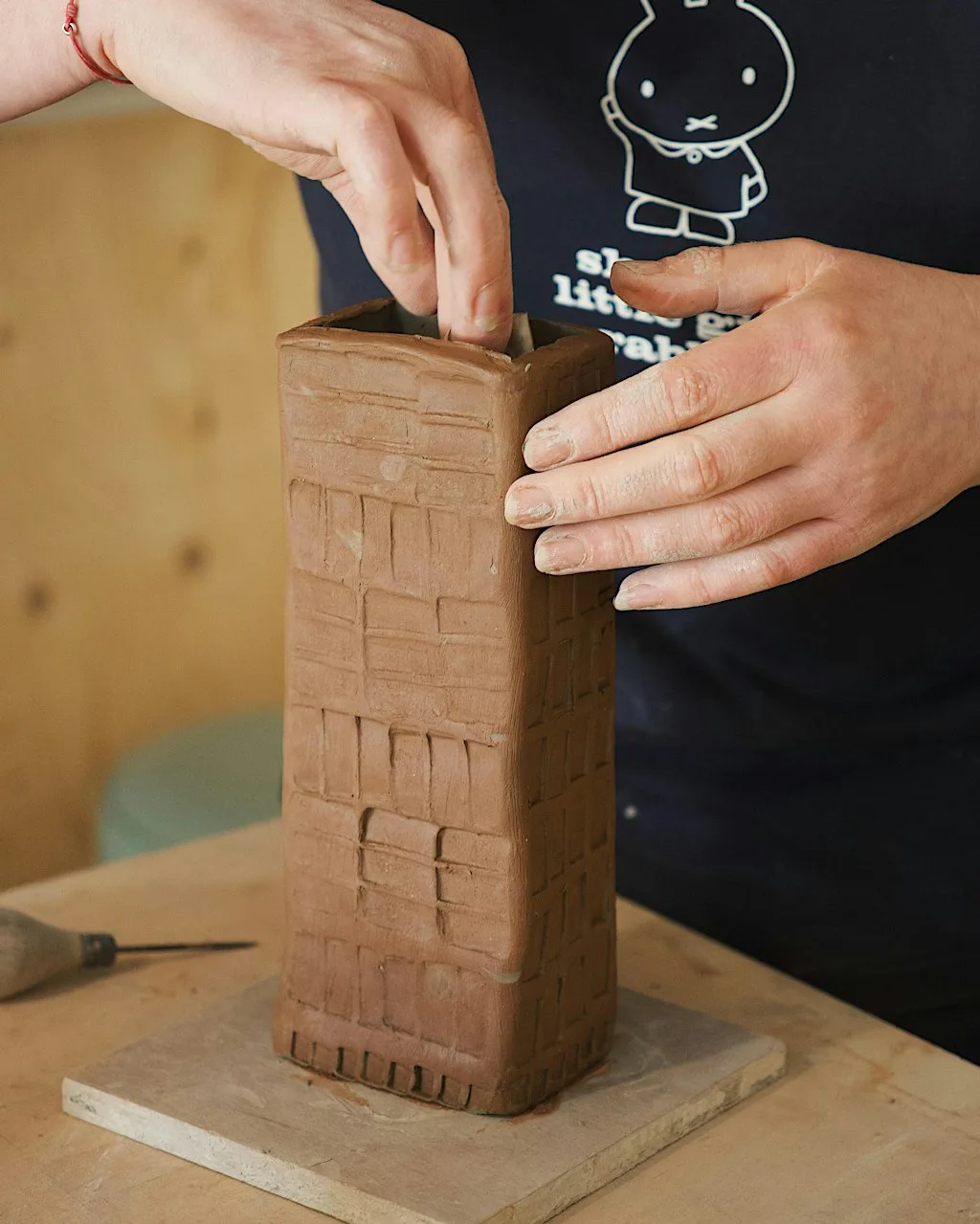 Vases! Ceramic hand-building workshop at Merseyway Workshop