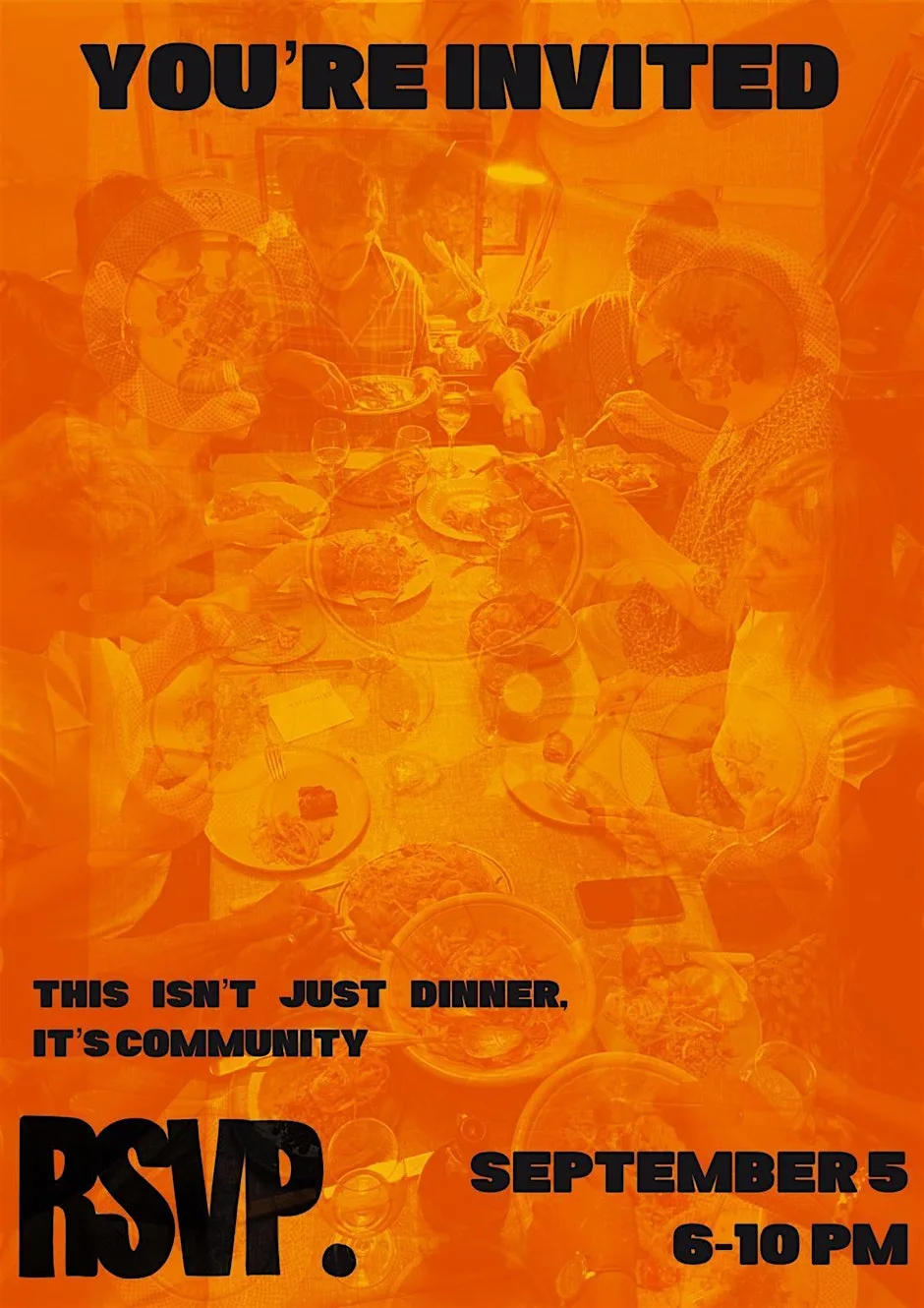 RSVP - Launch Supper Club at Hibiscus Studio