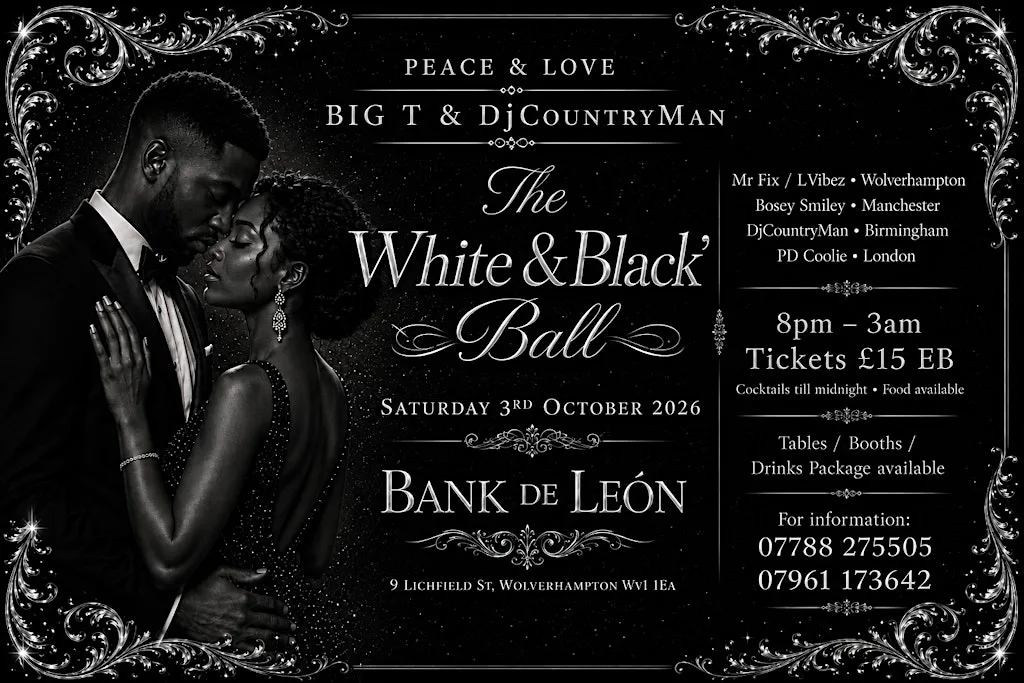 The White & Black Ball at BANK DE LÉON