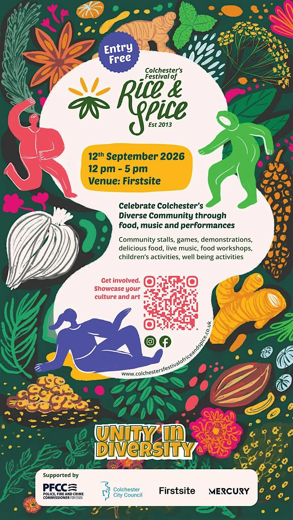 Colchester’s Festival of Rice and Spice at Firstsite Art Gallery
