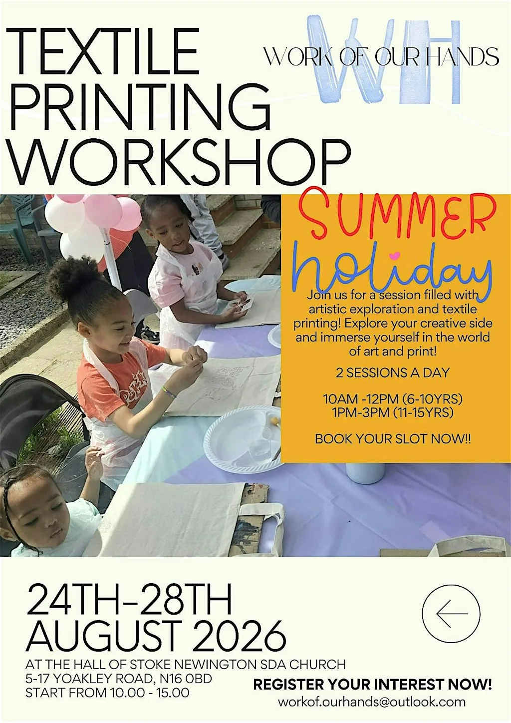 Textile Printing Workshop