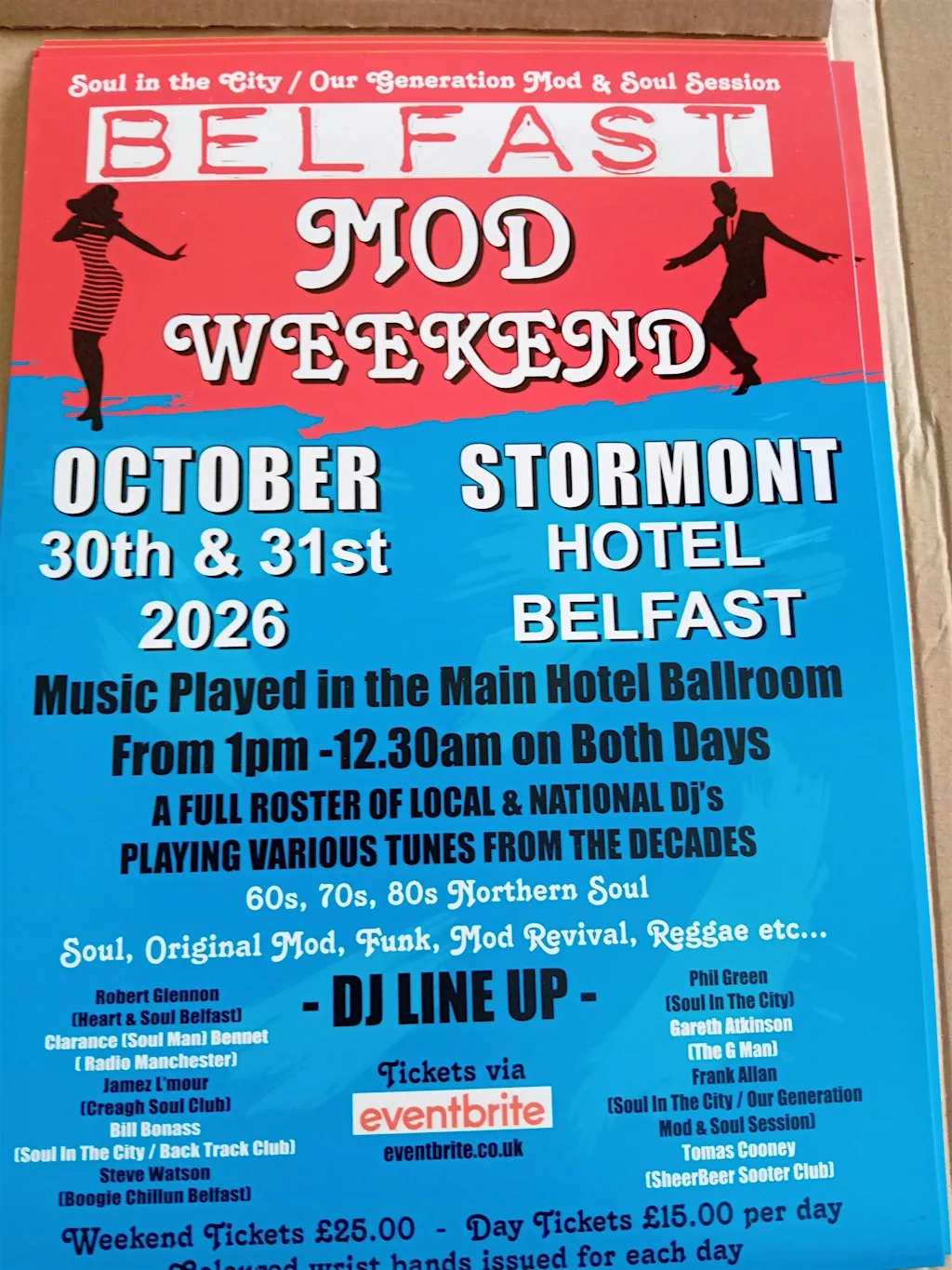 Belfast Mod Weekend at Stormont Hotel Belfast