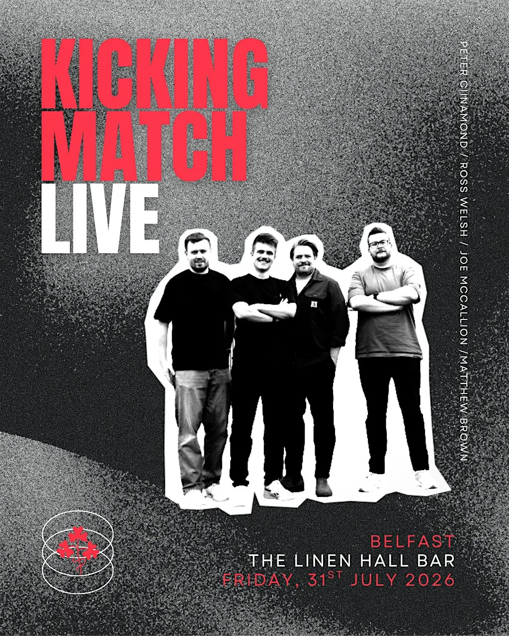 Kicking Match LIVE: Irish League Season Preview 26/27 at The Linen Hall Bar