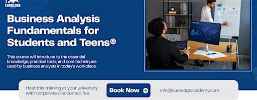 Business Analysis Fundamentals for Students® - 1 Day Training | Southampton