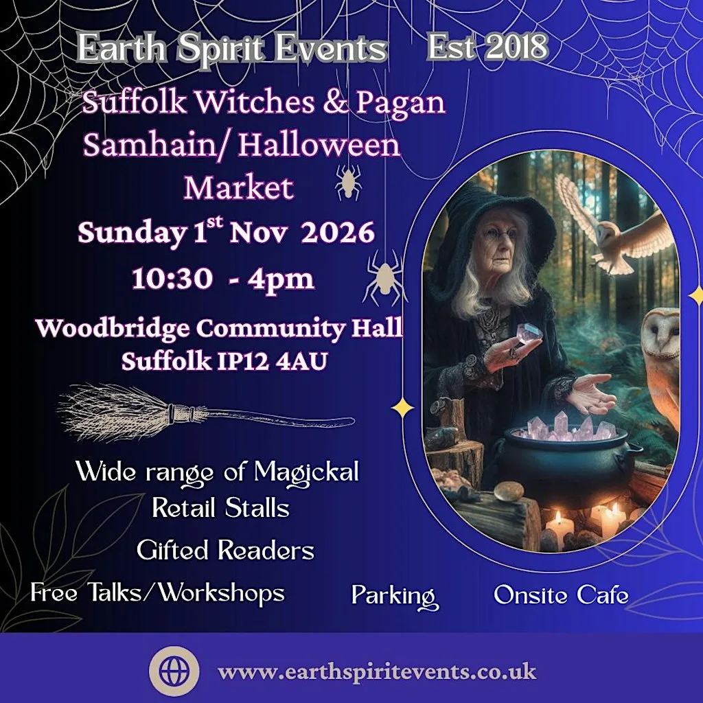 The Orginal Suffolk Witchcraft & Pagan Samhain Halloween Market at Woodbridge Community Hall