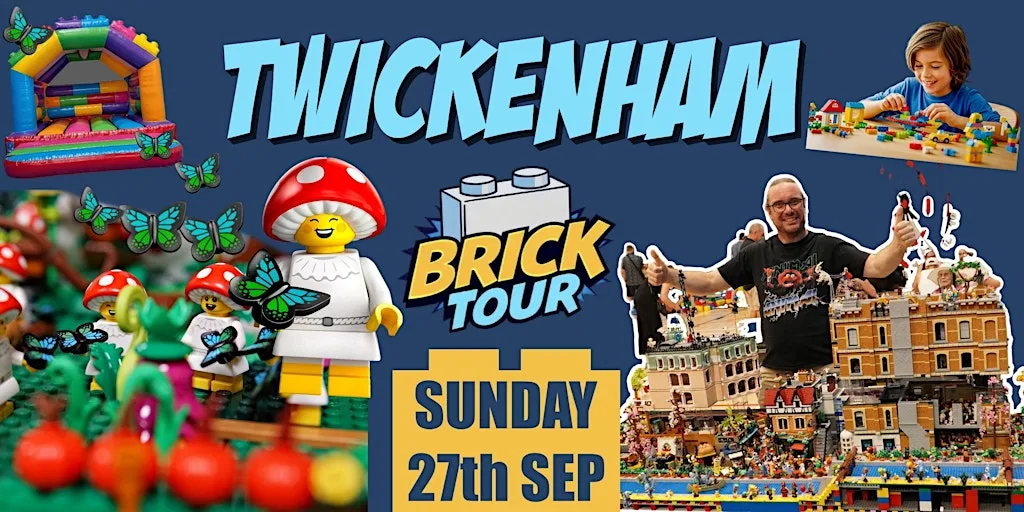 Lego Brick Tour Twickenham 2026: Rare Retired Lego Sets & Family Fun Day at St Mary's University London