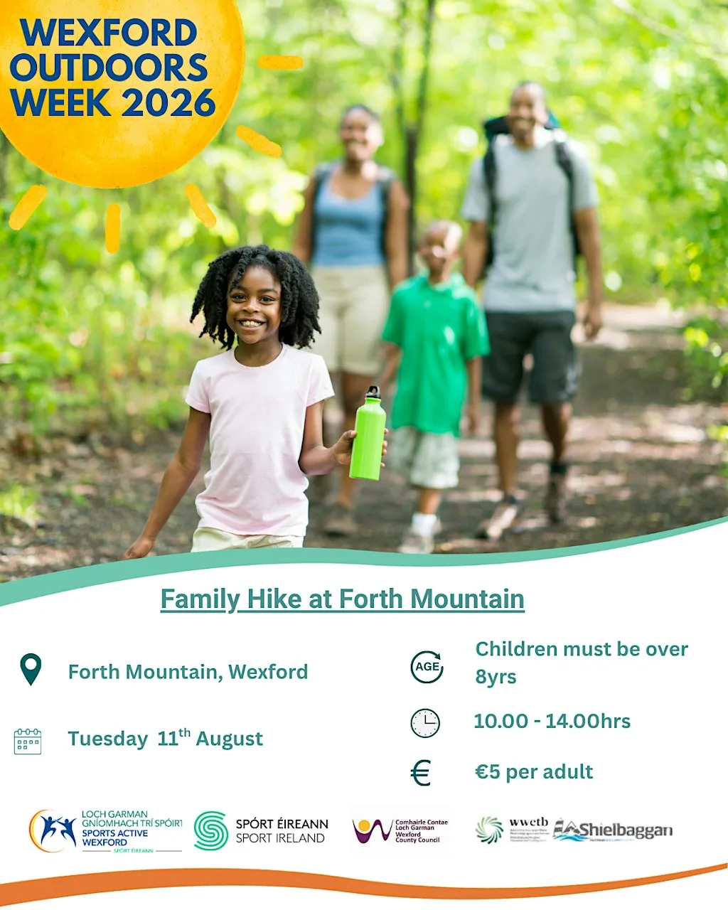 Wexford Outdoors Week - Family Hike at Forth Mountain at Three Rocks Trail - Trail Head