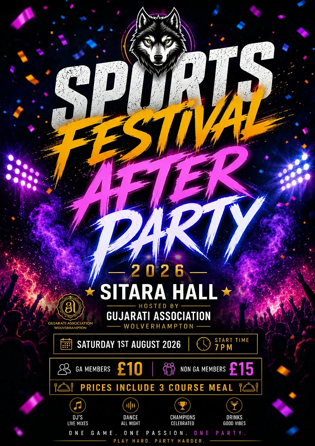 Sports Festival After Party 2026 at Sitara Hall, GA at Sitara Hall