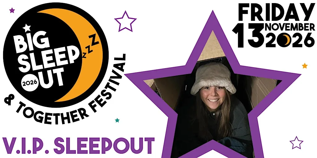 Big Sleepout 2026: VIP tickets at The Walled Garden