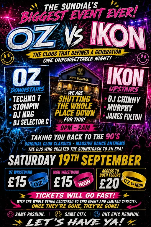 Oz v Ikon at The New Sundial