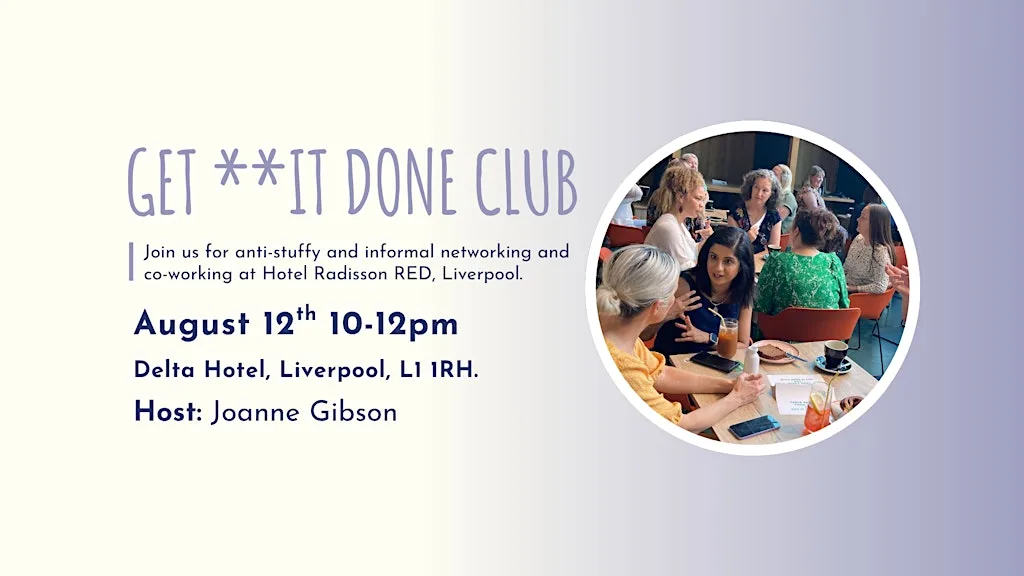 GET **IT DONE CLUB Liverpool August at Delta Hotels Liverpool City Centre