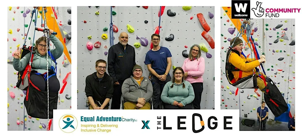 Inclusive Climbing Event at Ledge Climbing Wall