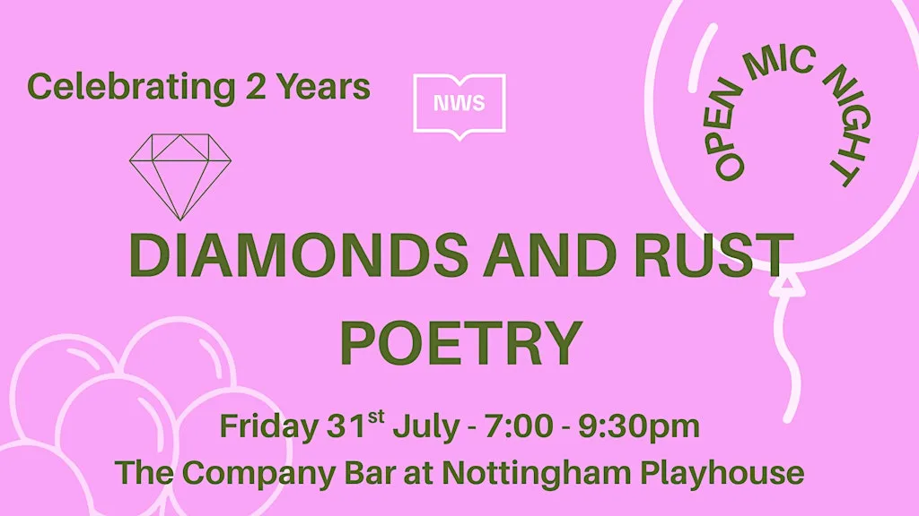 Diamonds and Rust's Second Anniversary Celebrations at Nottingham Playhouse Trust Ltd