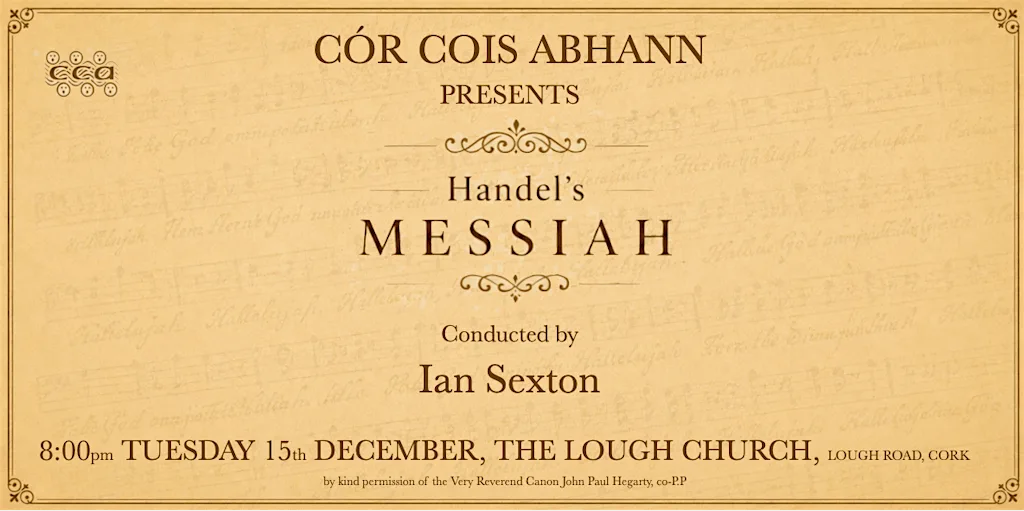 Handel's Messiah at Church of the Immaculate Conception, The Lough