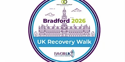 UK Recovery Walk 2026 Bradford at City Park