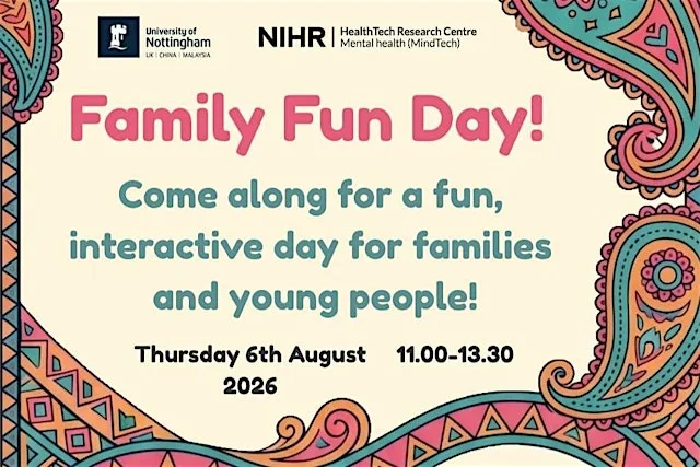 Interactive Family Fun Day to Explore Mental Health Research at African Caribbean Centre - Leicester