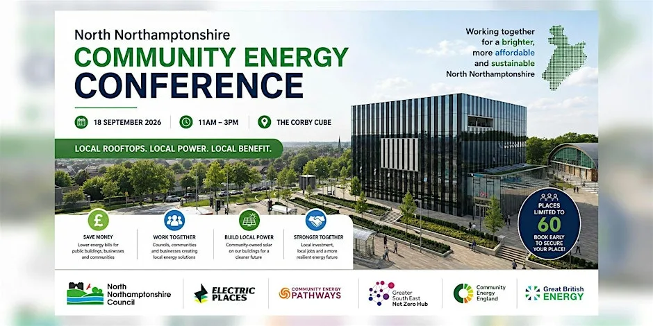 North Northamptonshire Community Energy Conference at The Cube