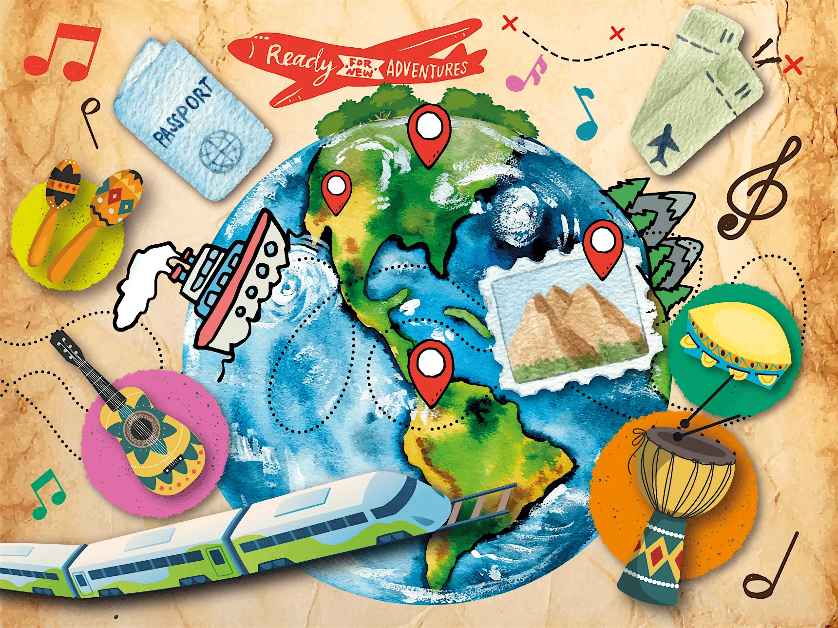 Family Concerts: Destination: Music! at Southwell Library