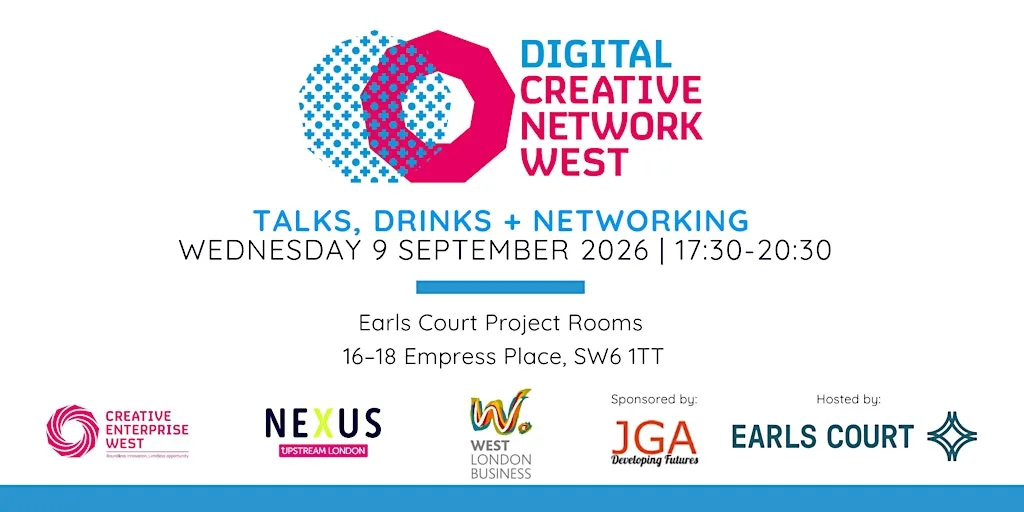 Digital Creative Network West - showcase talks, drinks + networking