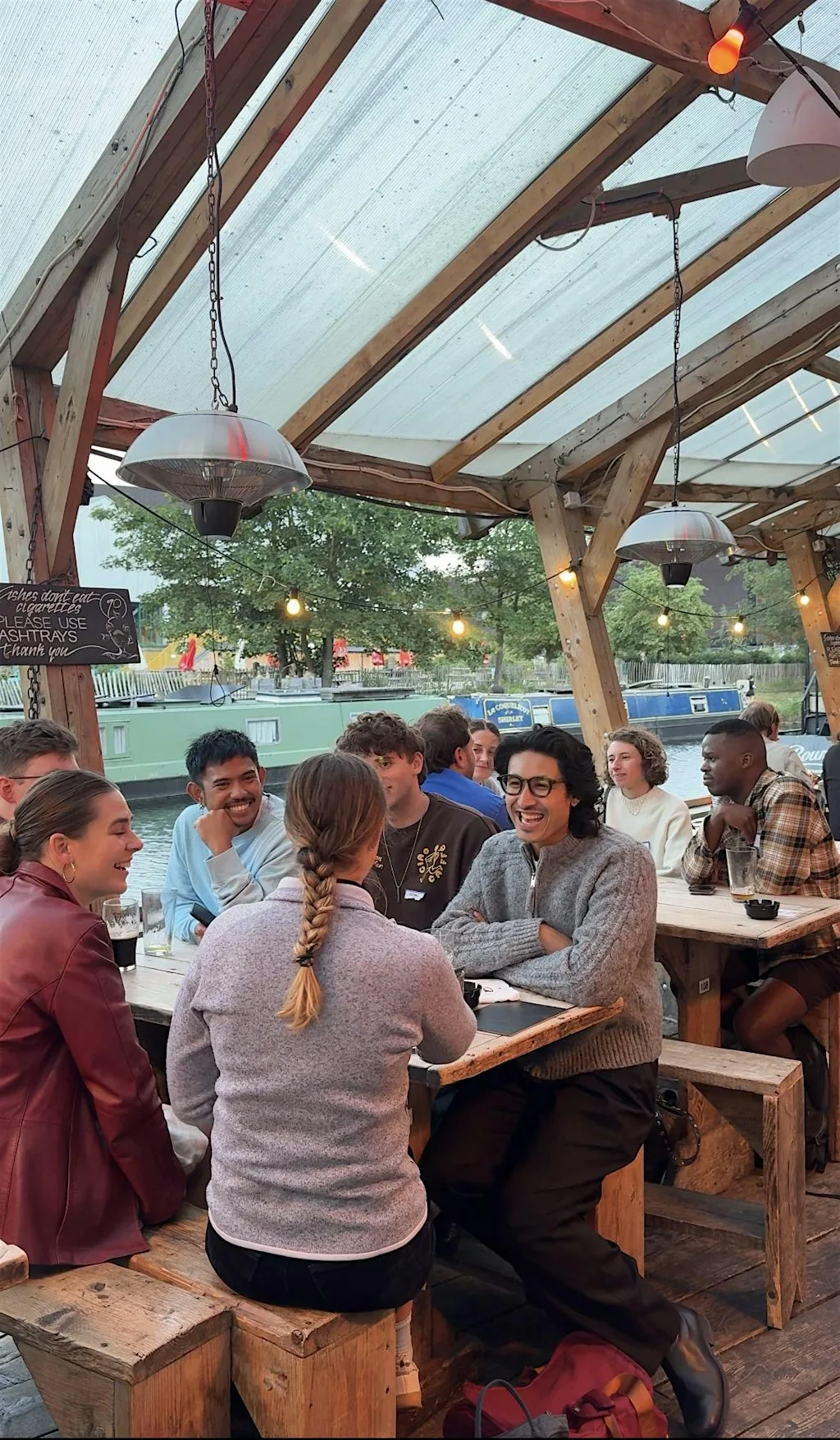 London Conversations with Strangers at Number 90 Bar Hackney Wick