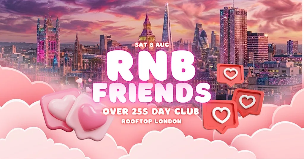 RNB Friends London 2026: Rooftop (August 15)