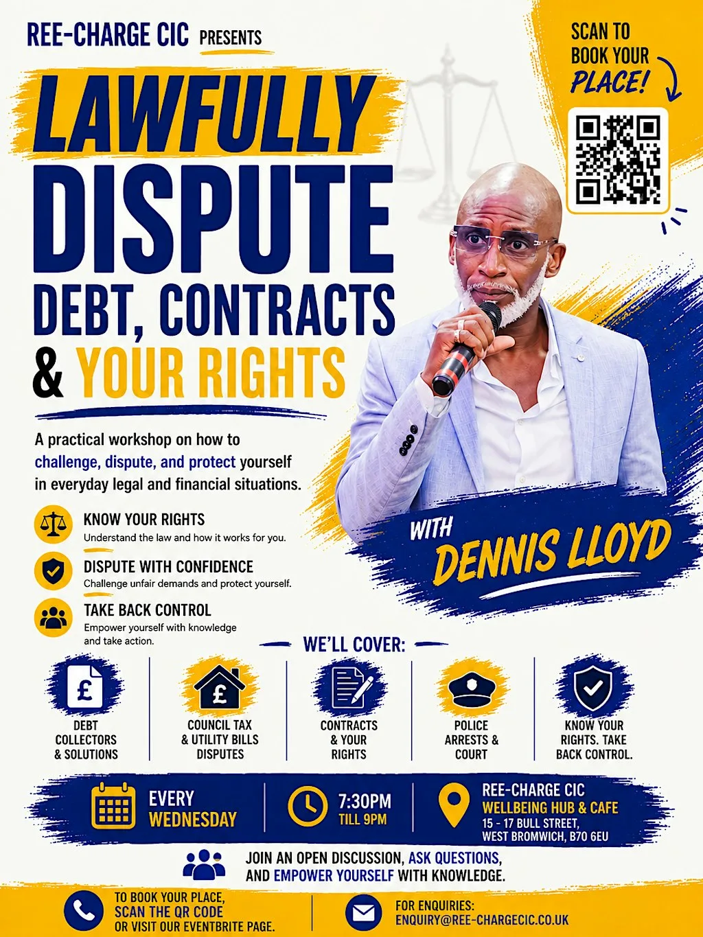 Lawfully Understanding Debt, Contracts & Your Rights at Ree-Charge CIC