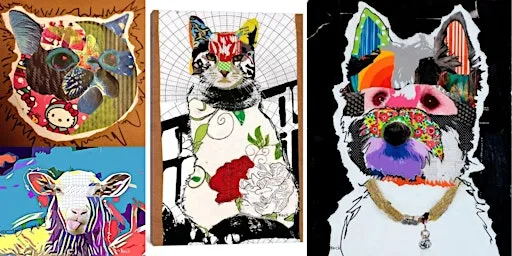 Create with Katie: Collaged Pet Portraits