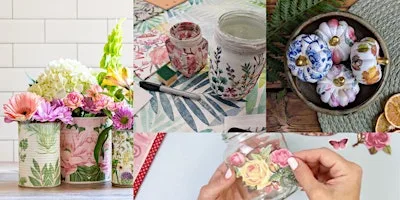 Create with Katie: Decoupage Ornaments at St Peter's Poole (St Peter's Parkstone)