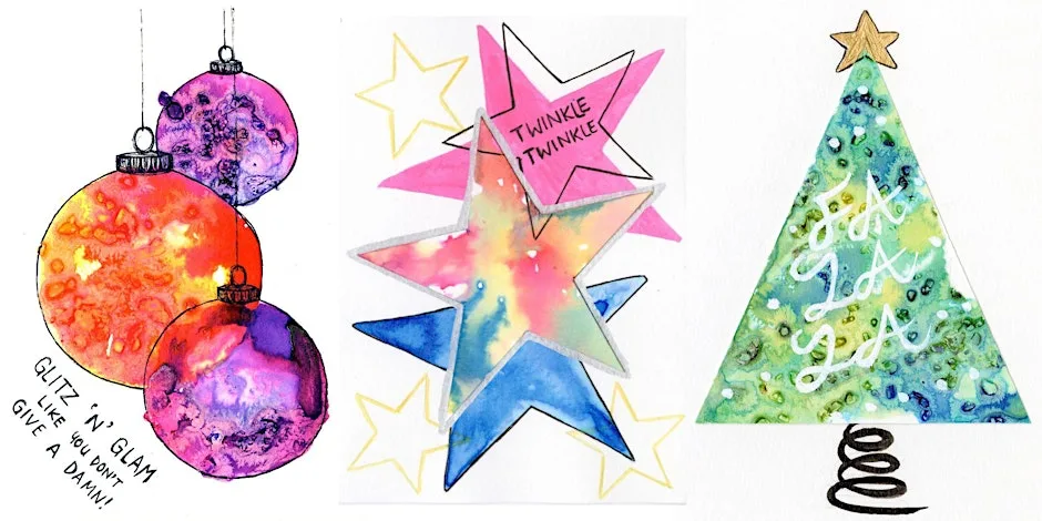 Create with Katie: Ink Christmas Cards at St Peter's Poole (St Peter's Parkstone)