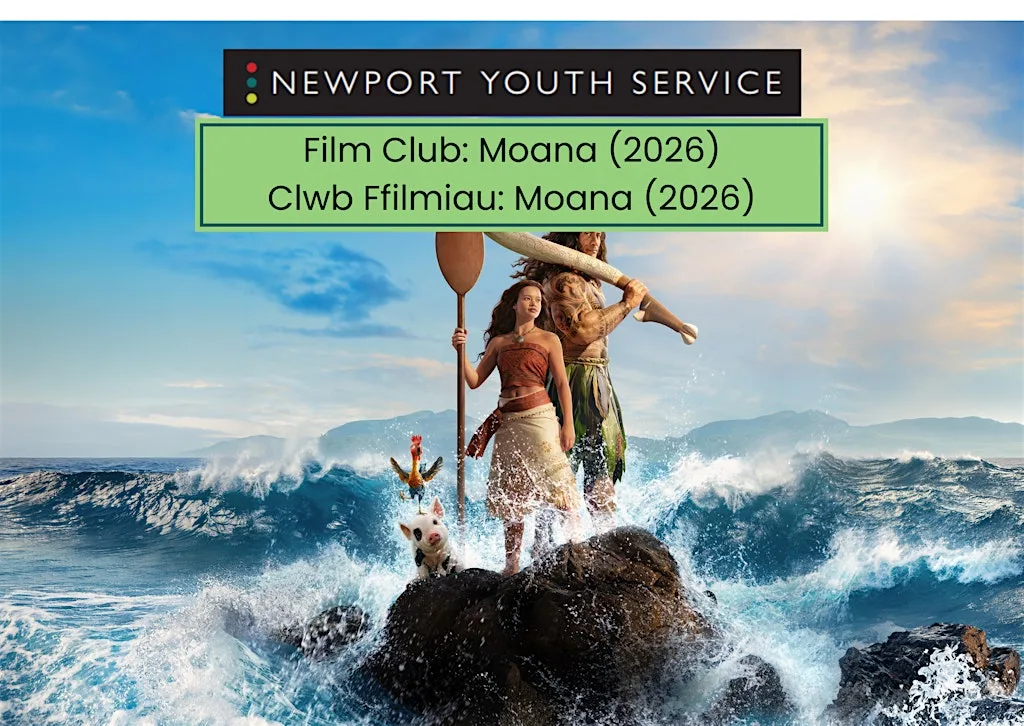 12+ Youth Film Club: Moana(2026)/ Clwb Ffilmiau Ieuenctid: Moana (2026) at The Riverfront