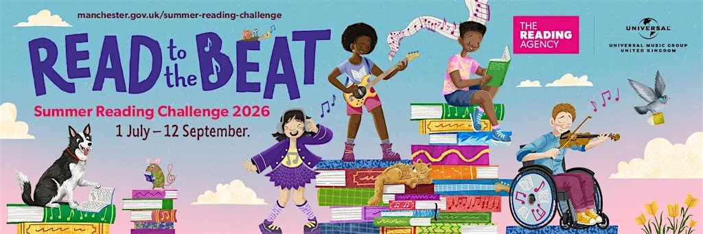 Summer Reading Challenge: Read and Rave at Manchester Central Library