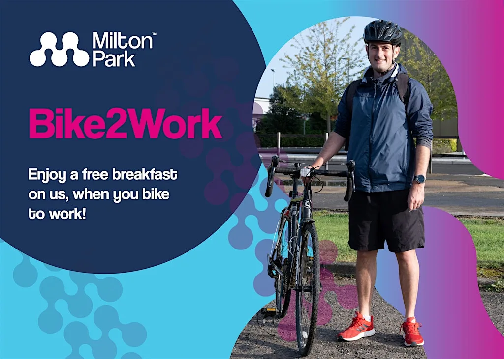 Bike2Work: August at Milton Park Innovation Centre