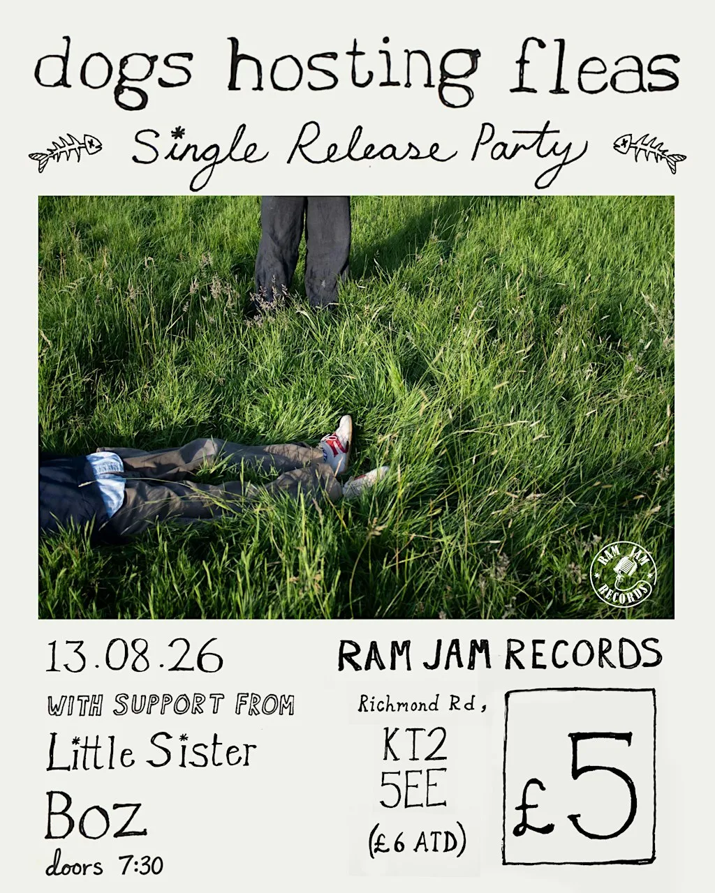 Dogs Hosting Fleas Single Release Party