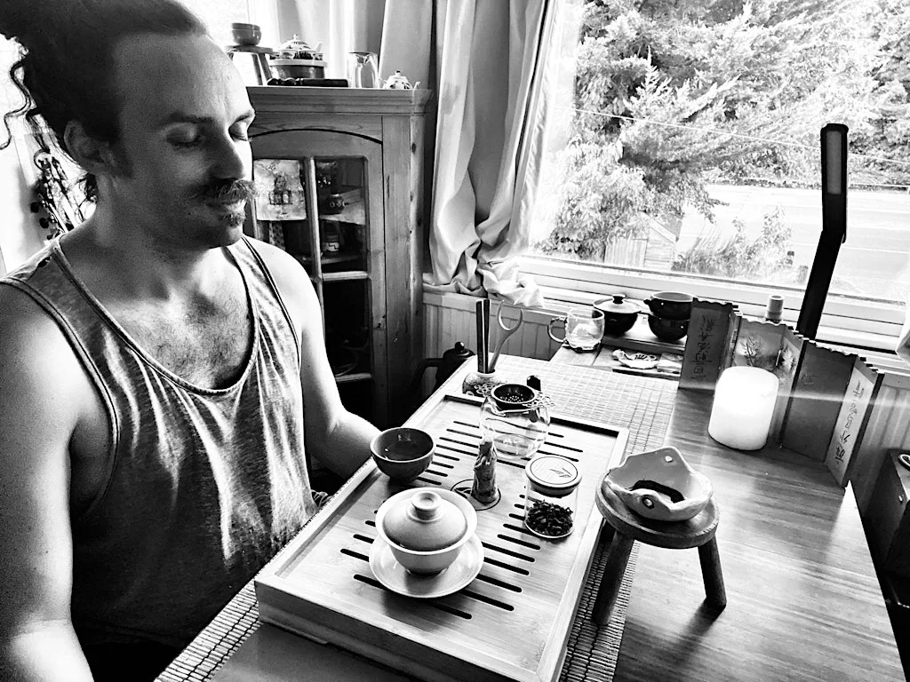 Mindful tea and tales with Joe Rio at Undercroft Gallery