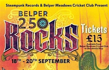 Belper 250 Rocks at BELPER MEADOWS CRICKET CLUB