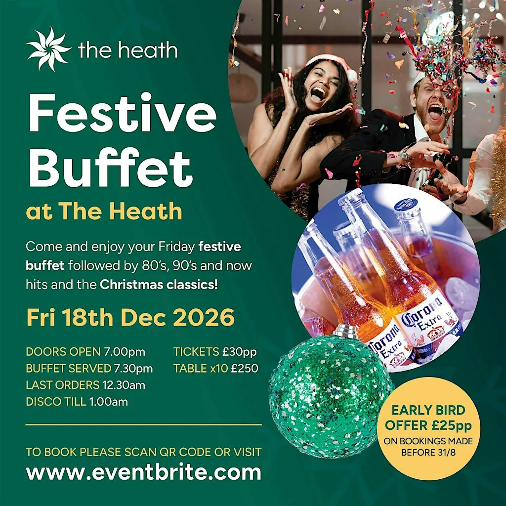 Christmas At The Heath Festive Buffet at The Heath Business & Technical Park