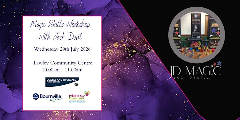 Magic Skills Workshop for Children at Lawley Community Centre at Lawley Community Centre