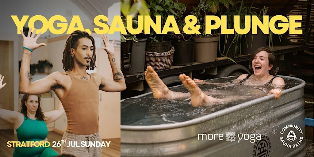 Yoga, Sauna & Plunge at MoreYoga Stratford
