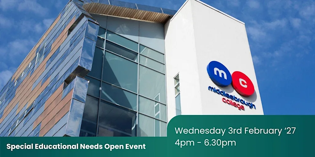 SEN Open Event | February | Middlesbrough College