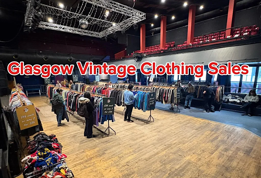 Glasgow QM Union Headlock Vintage Clothing Sale at Queen Margaret Union