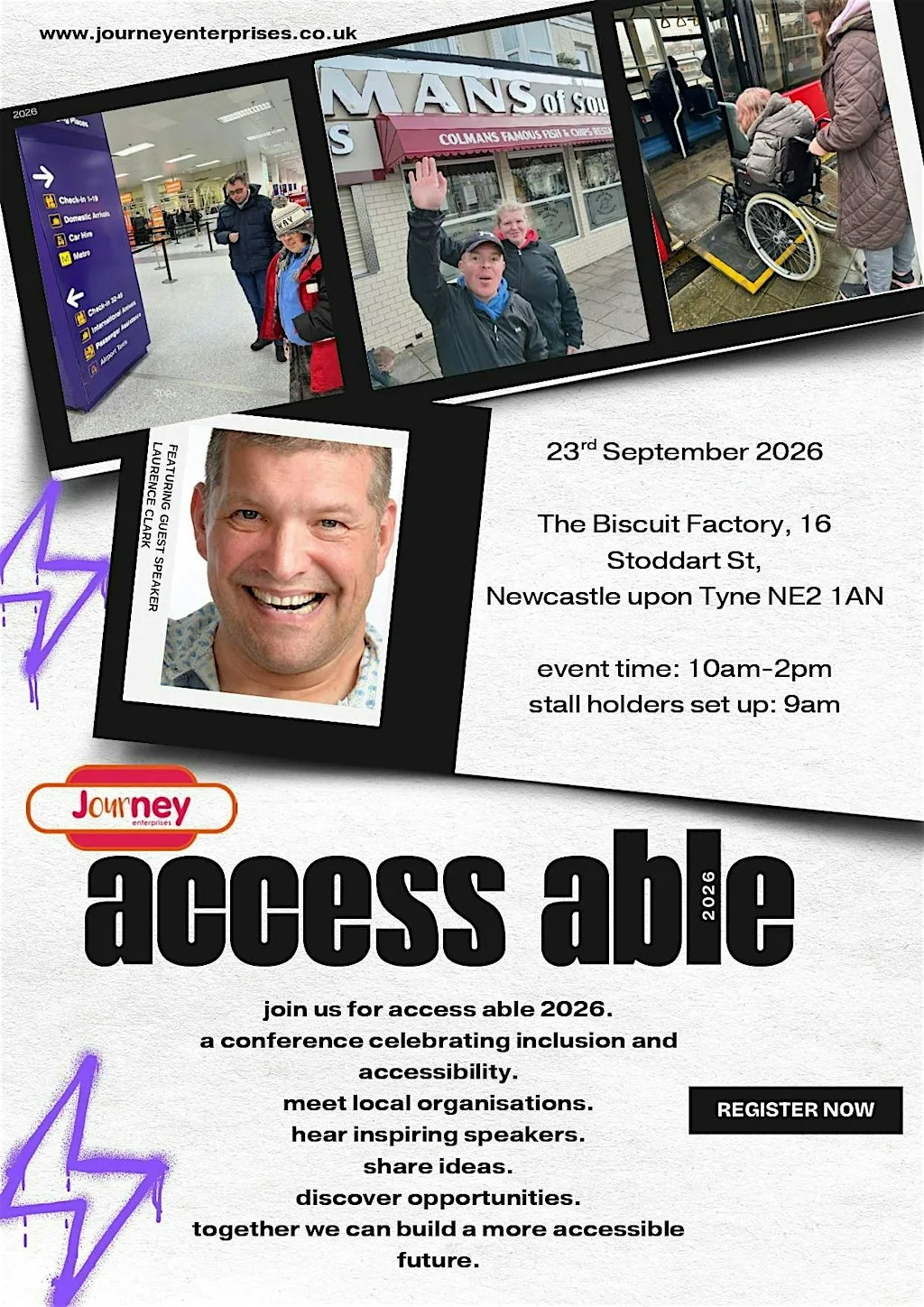 Journey Enterprises Access Able Conference at The Biscuit Factory