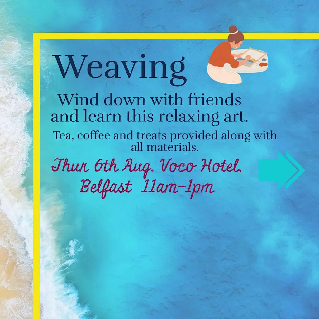 Cardboard Loom Weaving at voco Belfast by IHG